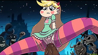 Star Se Enfrenta A La Enorme Polla De Evil Marco En Un Caliente Anime Toon