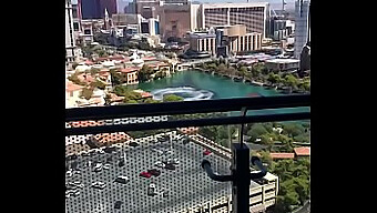 A Black Man Approaches A White Woman At The Cosmopolitan Casino In Las Vegas