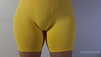 Check Out The Stunning Beetle Bikini Bottoms And The Revealed Pussy On This Softcore Video