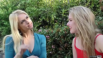 Lilly Lit And Sarah Vandella Engage In Group Sex Outdoors