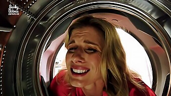 Pov Sex With My Stuck Stepmom In The Dryer - Cory Chase