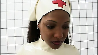 A Man'S Penis Is Exposed And Penetrated By Four Nurses In A Bdsm Scenario