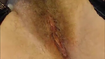 Hairy And Closeup View Of Blonde'S Pussy On Webcam