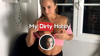 خطوة آريا لاروكا المثيرة: ركوب قضيب جارها - Mydirtyhobby