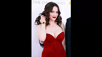 Tonton Kat Dennings Memperlihatkan Tetek Besarnya Semasa Anda Menggosok Zakar Keras Anda Sendiri