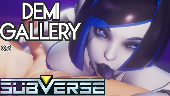 Erotické stretnutie Demi Gallery v Subverse v0.5 - zmes hentai a robotického sexu