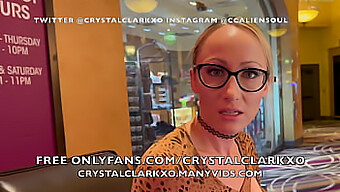 Divji 21. Rojstni Dan Umazane Blondinke Crystal Clark V Vegasu S Svojo Mačeho