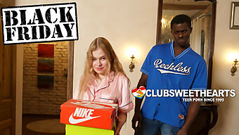 Big Black Cock Delivers Deepthroat Pleasure On Black Friday