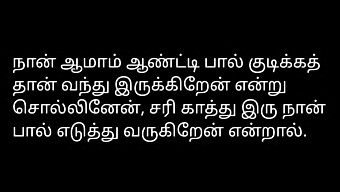 Pertemuan Penuh Gairah Seorang Lelaki Dengan Isteri Matang Jirannya Dalam Bahasa Tamil, Dengan Riwayat Audio