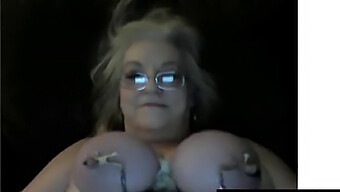 Grandma'S Webcam Obsession: A Bbw'S Passionate Performance