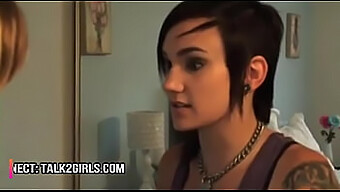 Emo And Punk-Inspired Lesbian Teen Sex With Rimming And Licking