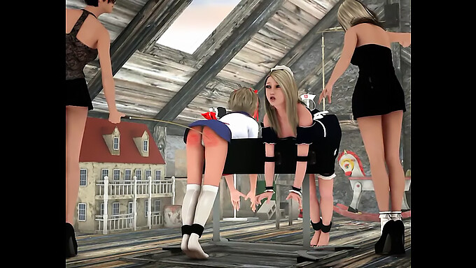 Spankred3d.com fájdalmas veresége.