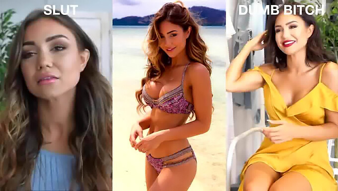 Pia Muehlenbeck'in Jerking off Challenge için solo oyununun derlemesi