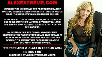 Sarışın Gençler Alexextreme Ve Zlata, Lezbiyen Bir Videoda Anal Fistingi Keşfediyor